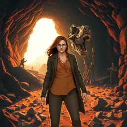 Spino's Secrets: The Fossil Chase - Text-based game