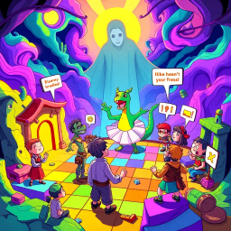 MetaQuest: Whose Adventure Is It Anyway? - Text-based game