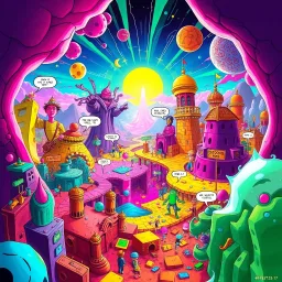 Spectrum Wars: Which Dimension Is It, Anyway? - Text-based game