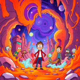 Spectrum Wars: Which Dimension Is It Anyway? - Text-based game