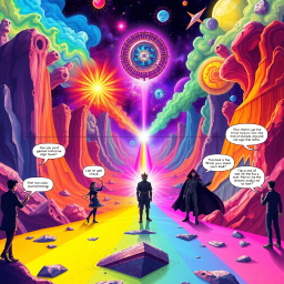 Spectrum Wars: Which Dimension is it Anyway? - Text-based game