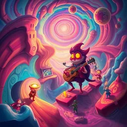 Spectrum Wars: Which Dimension is it Anyway? - Text-based game