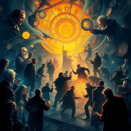 ChronoClash: Who's Time Is It Anyway? - Text-based game