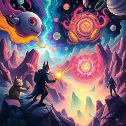 Spectrum Wars: Which Dimension Is It Anyway? - Text-based game