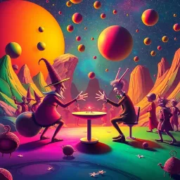 Spectrum Wars: Whose Dimension Is It Anyway? - Text-based game