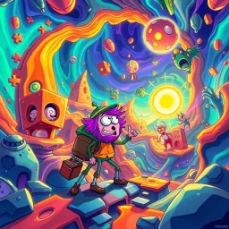 Spectrum Wars: Which Dimension Is It, Anyway? - Text-based game