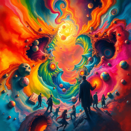 Spectrum War: Which Dimension is it Anyway? - Text-based game