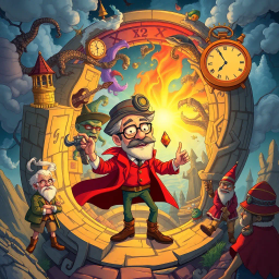 Chrono Clash: Whose Time is it Anyway? - Text-based game