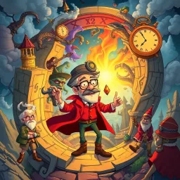Chrono Clash: Whose Time is it Anyway? - Text-based game