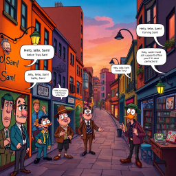 Whose Hello Is It, Anyway? - Text-based game