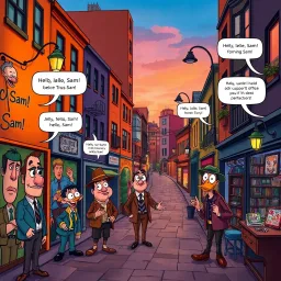 Whose Hello Is It, Anyway? - Text-based game