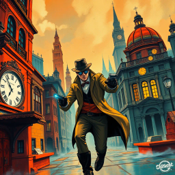 ChronoHeist: Who's Time is it Anyway? - Text-based game