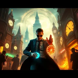 ChronoHeist: Who's Time Is It Anyway? - Text-based game