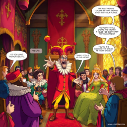 Whose Crown is it Anyway? - Text-based game