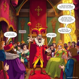 Whose Crown is it Anyway? - Text-based game