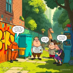 Whose Bin Is It Anyway? - Text-based game