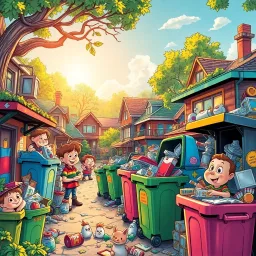 Whose Bin Is It Anyway? - Text-based game