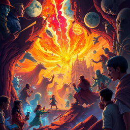 Spectrum Wars: Which Dimension Is It Anyway? - Text-based game