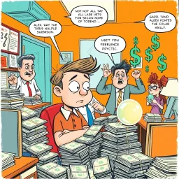 Whose Paycheck Is It Anyway? - Text-based game