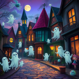 Whose Ghost Is It Anyway? - Text-based game