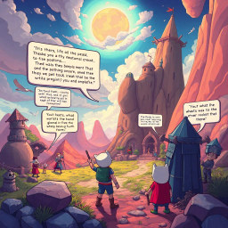 MetaQuest: Whose Adventure Is It, Anyway? - Text-based game