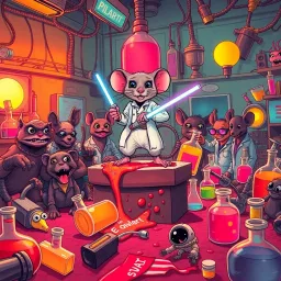 Lab Rats: Who's Lab is it Anyway? - Text-based game
