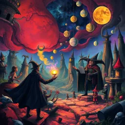 Chronicles of Chaos: Whose World Is It Anyway? - Text-based game