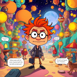 Metaquest: Whose Adventure Is It Anyway? - Text-based game