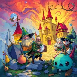 Chronicles of the Clueless: Whose Quest Is It Anyway? - Text-based game