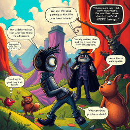 MetaQuest: Whose Adventure Is It Anyway? - Text-based game