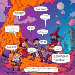 MetaQuest: Whose Adventure Is It Anyway? - Text-based game