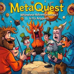 MetaQuest: Whose Adventure Is It Anyway? - Text-based game