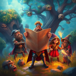Chronicles of the Clueless: Whose Quest Is It Anyway? - Text-based game