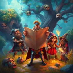 Chronicles of the Clueless: Whose Quest Is It Anyway? - Text-based game