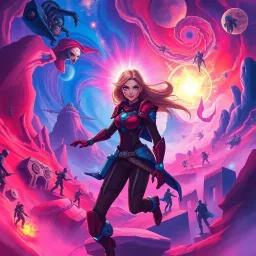 Spectrum Wars: Which Dimension Is It Anyway? - Text-based game