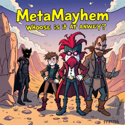MetaMayhem: Whose Adventure Is It Anyway? - Text-based game