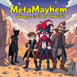 MetaMayhem: Whose Adventure Is It Anyway? - Text-based game