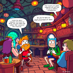 Whose Adventure is It Anyway? - Text-based game