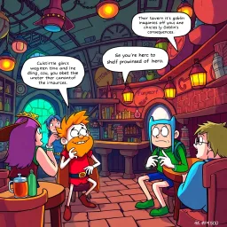 Whose Adventure is It Anyway? - Text-based game