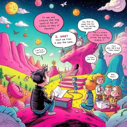 Metamayhem: Whose Adventure is it Anyway? - Text-based game