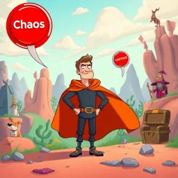 Whose Adventure is it Anyway? - Text-based game