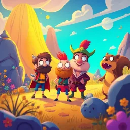 Whose Adventure Is It Anyway? - Text-based game