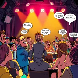 Mirthful Mayhem: Who's Hello Is It Anyway? - Text-based game