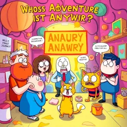 Whose Adventure Is It Anyway? - Text-based game