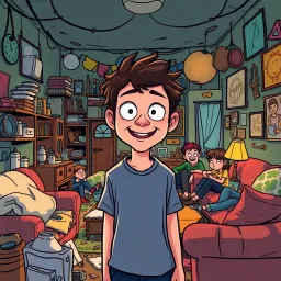 Household Havoc: Whose Mess Is It Anyway? - Text-based game