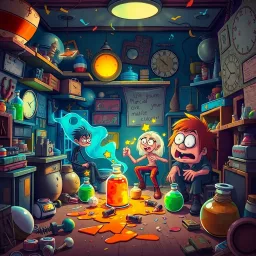 Whose Mess Is It Anyway? - Text-based game