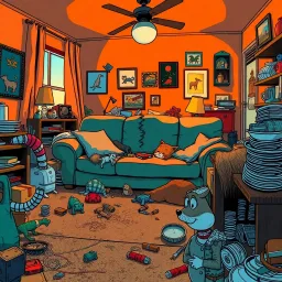 Household Havoc: Whose Mess Is It Anyway? - Text-based game