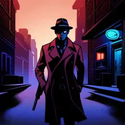 Neon Noir: Shadows of the Underworld