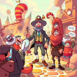 ChronoChums: Whose Hello Is It Anyway? - Text-based game