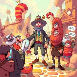 ChronoChums: Whose Hello Is It Anyway? - Text-based game